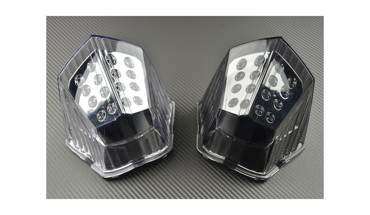 Feu arrière stop LED fumé clignotants intégrés Yamaha XJ6 2011-2015 