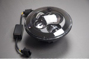 Optique / Phare rond à LED à adapter