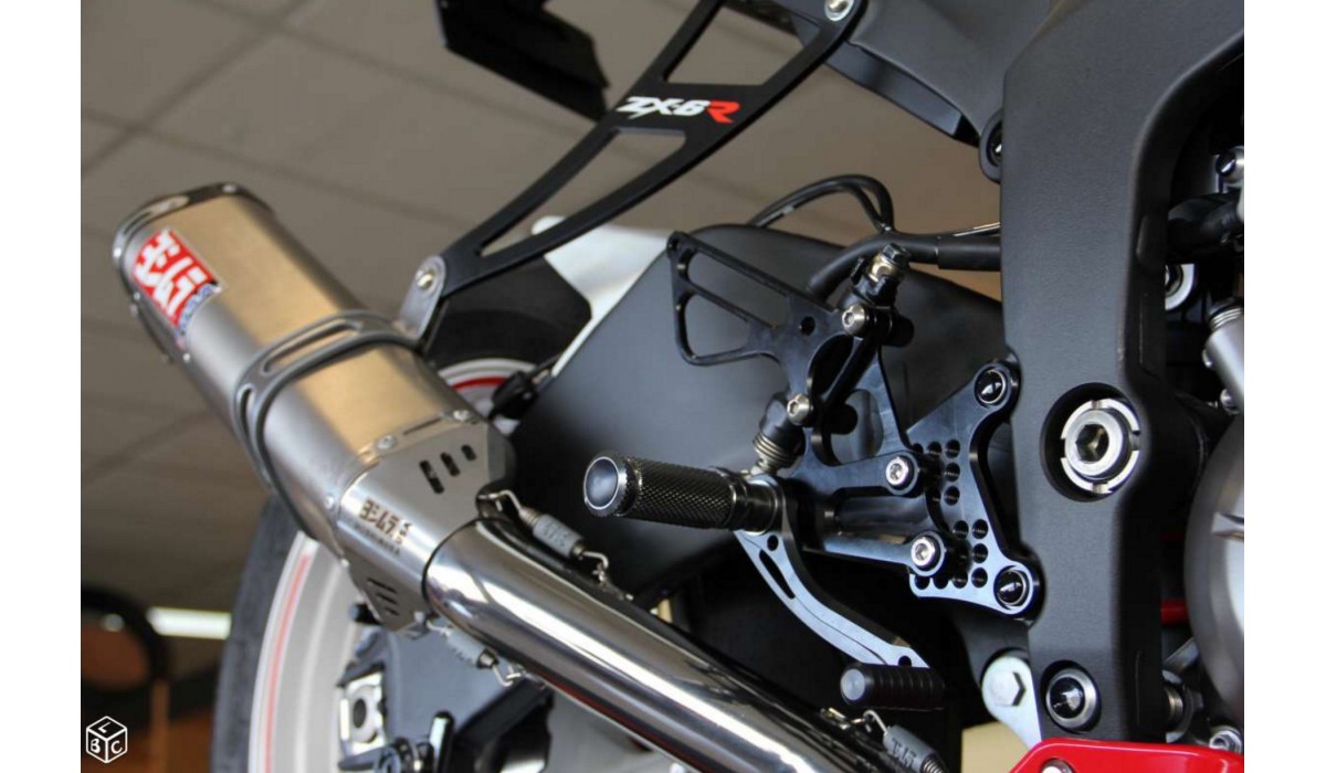 Kawasaki ZX6R 09 / 12 & ZX6R 636 13 / 20 Rearsets AVDB MOTO L