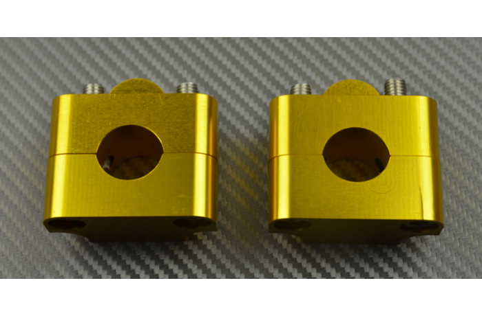 Pareja de realces universales para manillar 28 mm