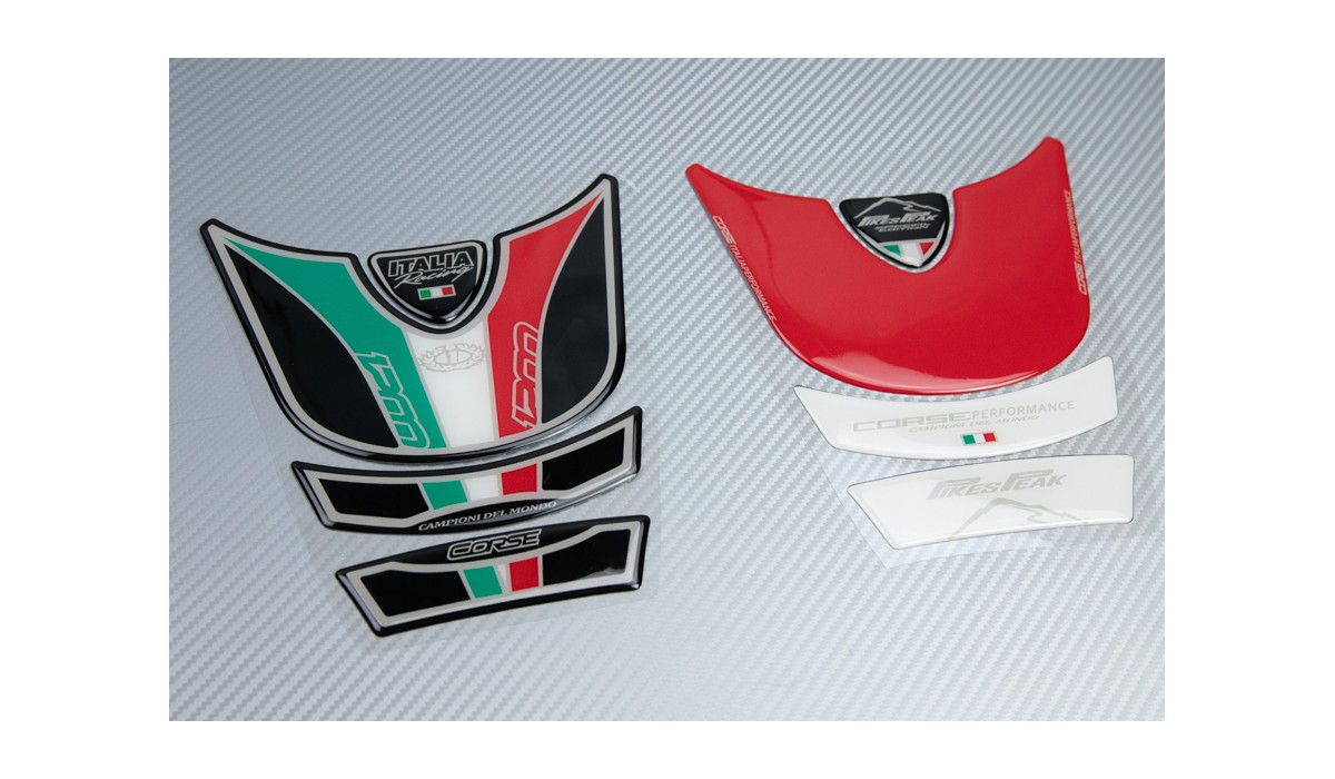 Adesivo Serbatoio Moto, Akozon Paraserbatoio Moto Adesivo 3D - Foto 3