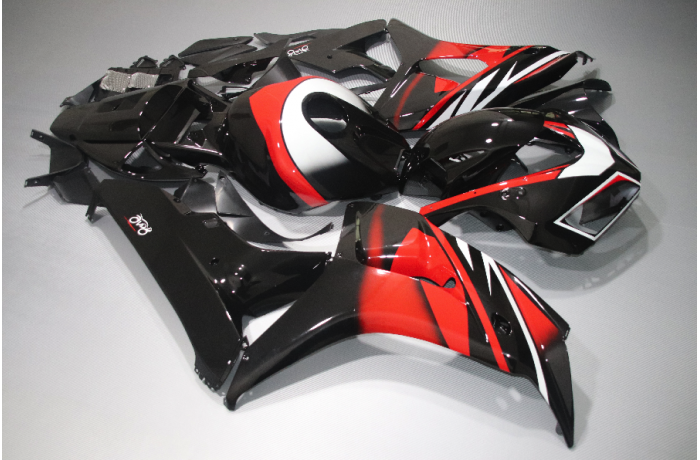 Kit Carénage Complet ABS Rouge/Noir Pour Honda CBR1000RR 2006-2007 - 21 Pièces + Cadeaux - Neuf