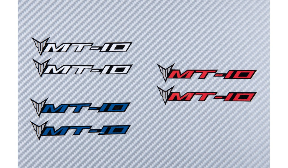 Stickers de llantas Racing YAMAHA - Modelo MT10