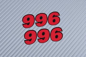 Sticker de adorno 996