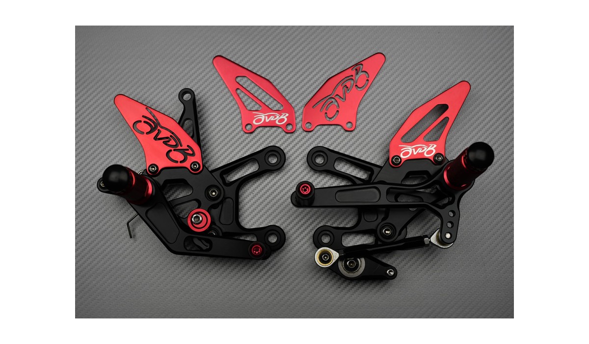 AVDB Rearsets KAWASAKI Z900 2017 2019 AVDB MOTO L'ACCESSOIRE À PRIX