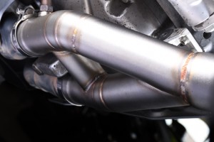 Zwischenrohr / Y Rohr-Entkatalysator für Auspuff BMW S1000RR 2010 - 2014