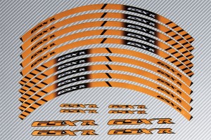 Strisce nastro adesivo racing per cerchio ruota SUZUKI GSXR