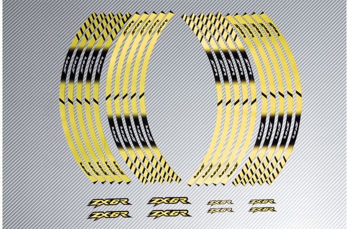 Liseret de jante racing KAWASAKI - Modèle ZX6R