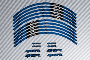 Strisce nastro adesivo racing per cerchio ruota KAWASAKI ZX6R