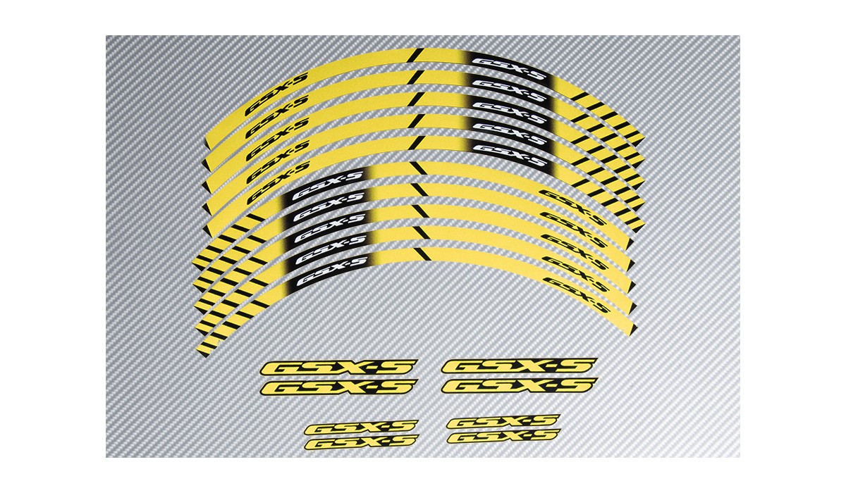 NASTRO ADESIVO STRISCE GIALLO FLUORESCENTE RUOTE CERCHI AUTO MOTO CHAFT 7 Mm - Foto 8