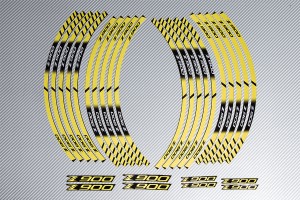 Racing Klebstoff-Felge-Rad-Streifen KAWASAKI Z900