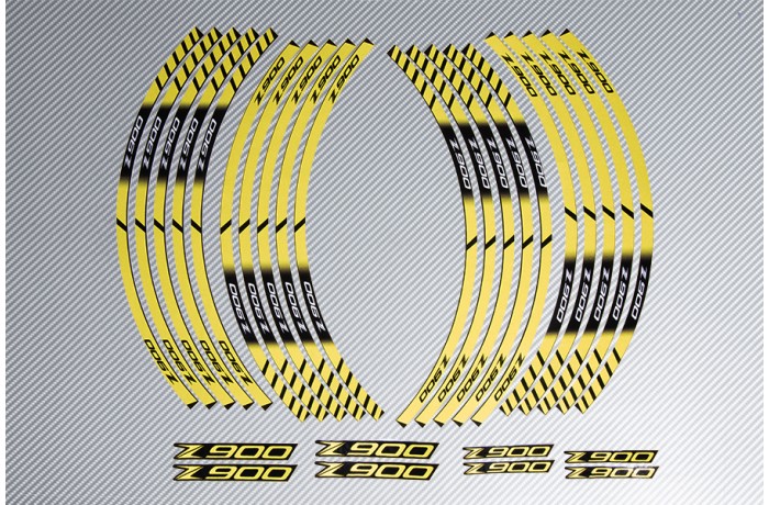 Stickers de llantas Racing KAWASAKI Z900