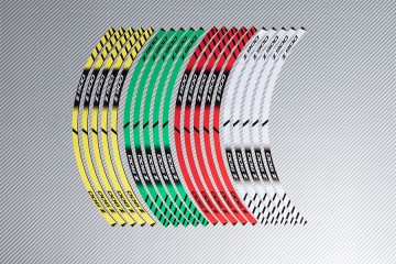 Strisce nastro adesivo racing per cerchio ruota KAWASAKI Z900