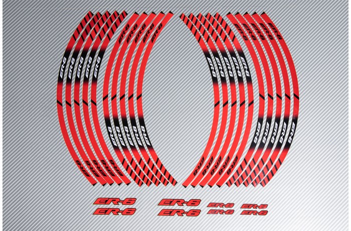 Stickers de llantas Racing KAWASAKI ER6