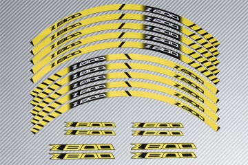 Strisce nastro adesivo racing per cerchio ruota KAWASAKI Z800