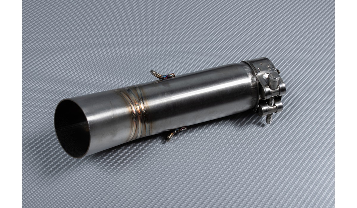 Tube intermédiaire / Mid Pipe pour échappement SUZUKI GSXR 600 / 750