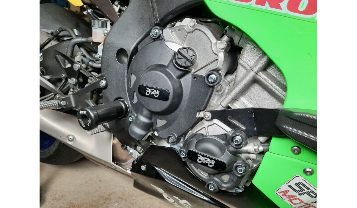 YAMAHA R1 KIT PROTECTION CARTER COTE GAUCHE ET DROIT ALU TAILLE MASSE BONAMICI main image 1