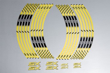 Stickers de llantas Racing KAWASAKI SX