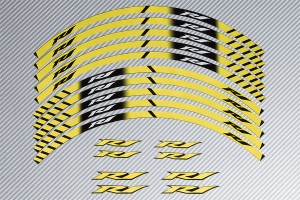 Strisce nastro adesivo racing per cerchio ruota YAMAHA - Modello R1