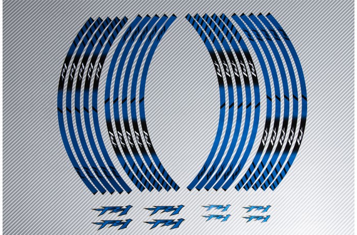 Stickers de llantas Racing YAMAHA - Modelo FZ1
