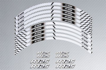 Strisce nastro adesivo racing per cerchio ruota YAMAHA - Modello R125