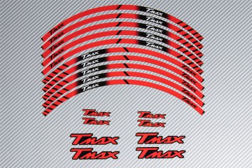 Stickers de llantas Racing YAMAHA - Modelo TMAX