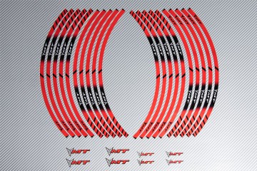 Stickers de llantas Racing YAMAHA - Modelo MT