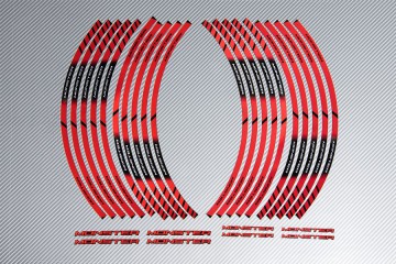 Stickers de llantas Racing DUCATI - Modelo MONSTER