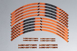 Stickers de llantas Racing DUCATI - Modelo MONSTER