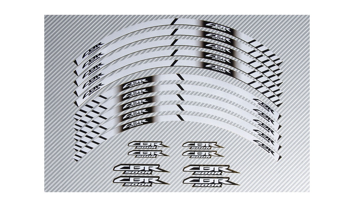 Racing Wheel Rim Tape HONDA Model CBR 500 R AVDB MOTO L'ACCESSOIRE