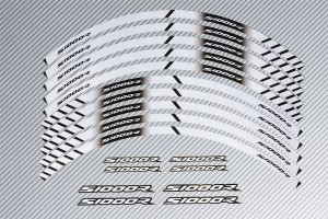 Strisce nastro adesivo racing per cerchio ruota BMW - Modello S1000R