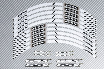 Stickers de llantas Racing SUZUKI - Modelo GSX