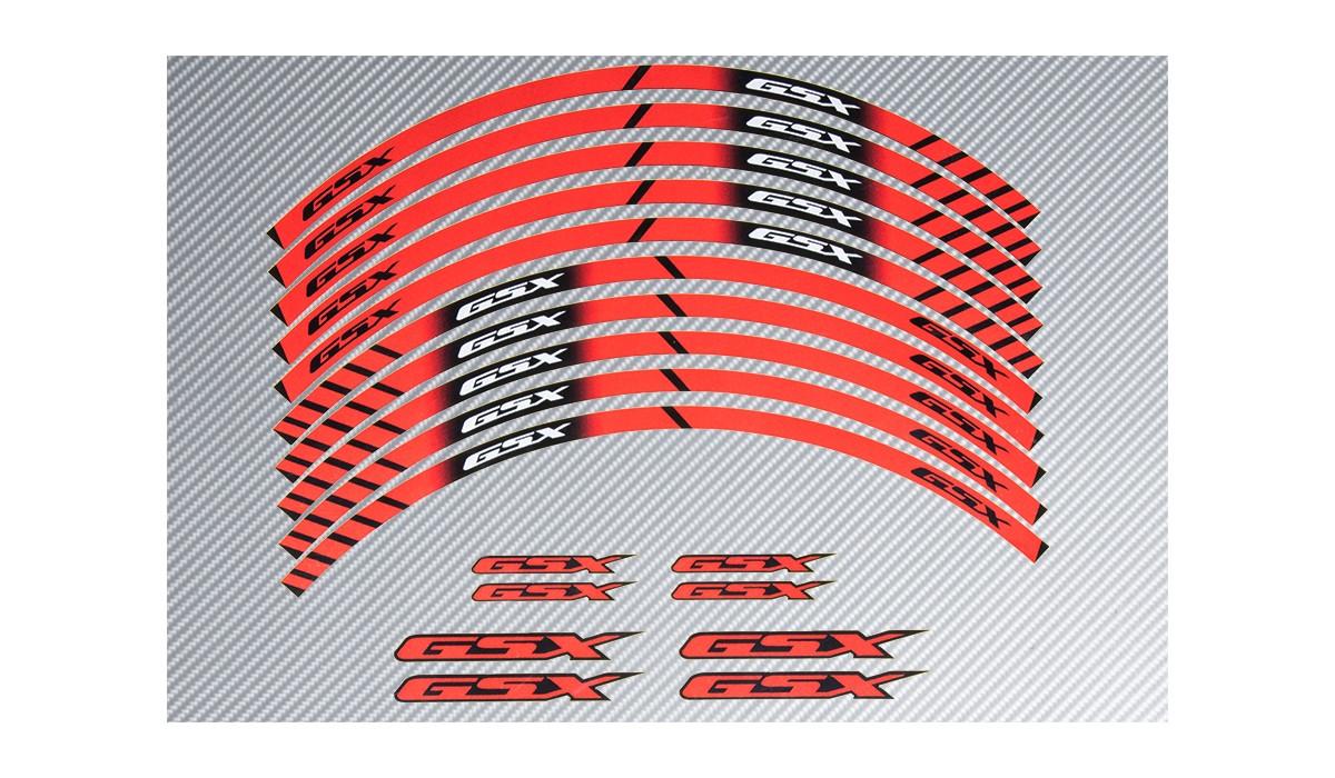 Racing Wheel Rim Tape SUZUKI Model GSX AVDB MOTO L'ACCESSOIRE À