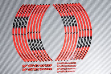 Stickers de llantas Racing SUZUKI - Modelo VSTROM