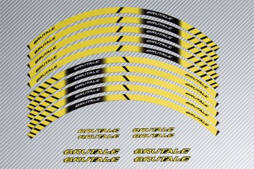 Stickers de llantas Racing MV AGUSTA - Modelo BRUTALE