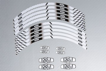 Stickers de llantas Racing YAMAHA - Modelo XSR