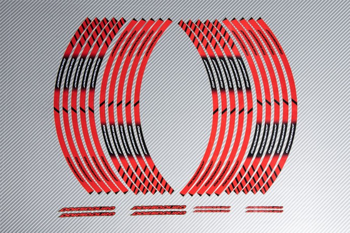 Racing Klebstoff-Felge-Rad-Streifen APRILIA - Modell DORSODURO