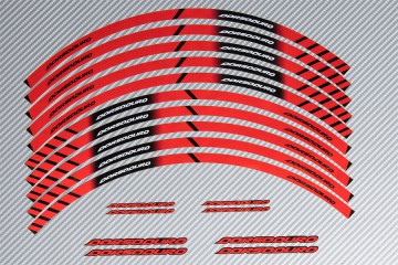 Strisce nastro adesivo racing per cerchio ruota APRILIA - Modello DORSODURO