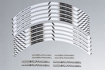 Stickers de llantas Racing DUCATI - Modelo MULTISTRADA