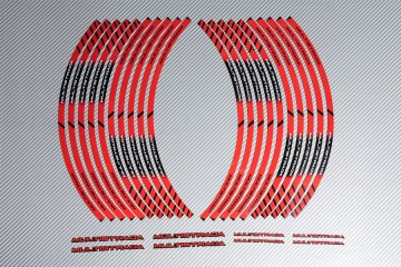 Strisce nastro adesivo racing per cerchio ruota DUCATI - Modello MULTISTRADA