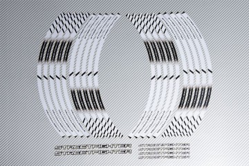 Racing Wheel Rim Tape DUCATI - Model STREETFIGHTER