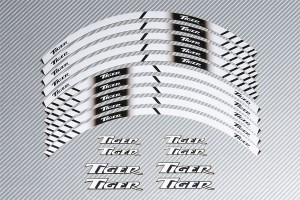 Racing Klebstoff-Felge-Rad-Streifen TRIUMPH - Modell TIGER