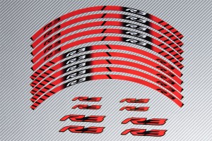 Strisce nastro adesivo racing per cerchio ruota YAMAHA - Modello R3