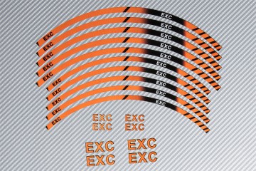 Stickers de llantas Racing KTM - Modelo EXC