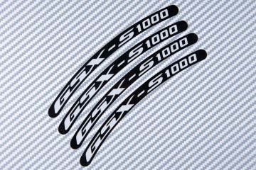 Stickers bordo cerchioni SUZUKI - Logo GSXS 1000