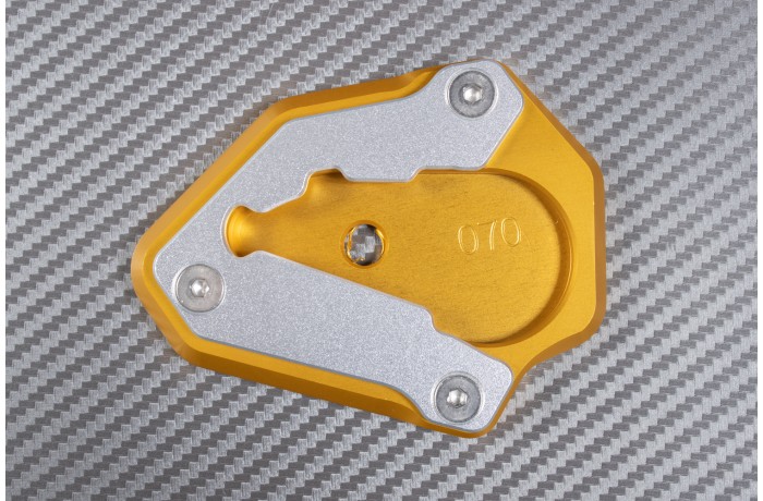 Anodised aluminum sidestand foot enlarger DUCATI 848 1098 1198
