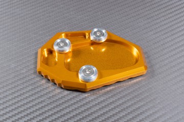 Anodised aluminum sidestand foot enlarger YAMAHA MT07 2014 - 2017