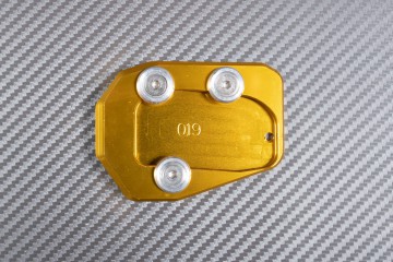 Anodised aluminum sidestand foot enlarger YAMAHA MT09 2013 - 2016