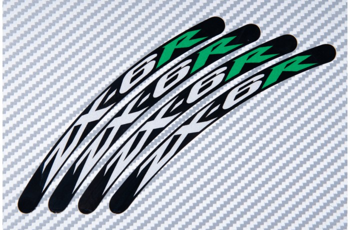 Stickers bord de jantes KAWASAKI - Logo ZX6R