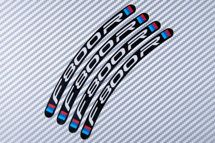 Motorrad Felgenrandaufkleber BMW - Logo F800R